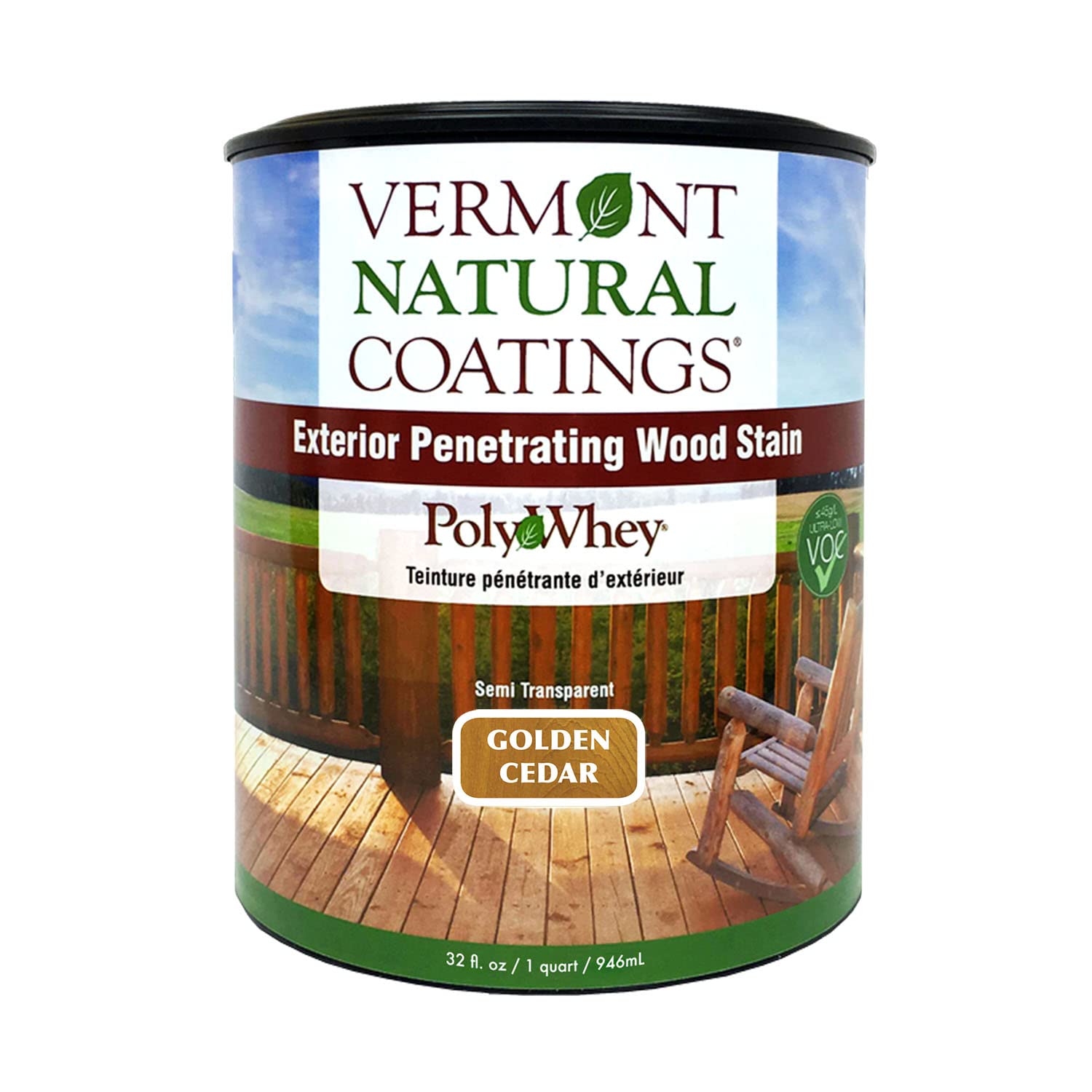 Vermont Natural Coatings PolyWhey Exterior Penetrating Stain